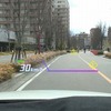 検知した歩行者の表示イメージ