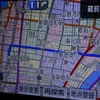 ナビ側でこのような地図表示がなされていると…。