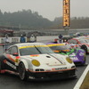 決勝7位に終わり、目前のGT300王座を逃がしたハンコック・ポルシェ。