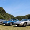 マセラティ・ボーラ（手前）、ミストラル（中）、セブリング（奥）