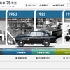 トヨタのホームページで公開されている75年史。中には貴重な画像も数多く収録されている