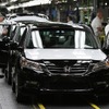 ホンダの米国オハイオ工場で生産される新型アコード
