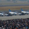 昨年の入間基地航空祭、来場者は20万人を超える。