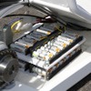 パナソニックの単3形「充電式EVOLTA」40本を動力源として使用