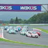 ヴィッツレース関東シリーズ第3戦のようす