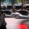 米ニューヨークのショーウインドウに映し出されたBMW「i」　ブランド車