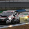 WTCCシビックとGT300のCR-Z GT