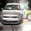 ユーロNCAPの新型フォルクスワーゲン ゴルフの衝突テスト