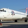 JAL・MD90型機