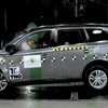 ユーロNCAPの新型 三菱 アウトランダーの衝突テスト
