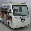 後輪にアキシャルギャップ型SRモータを適用したインホイール方式の電気バス