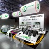 【エコプロダクツ12】ブリヂストン、リトレッドタイヤなどを展示