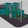 循環流動層ボイラーを採用した石炭火力発電設備