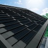 シャープ・瓦型 単結晶太陽電池モジュール