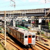 相鉄・JR直通線の工事がすすむ西谷駅（二俣川寄り）