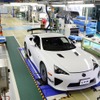  生産500台目となるLFA