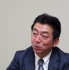 新型アテンザの開発主査を務めた商品本部の梶山浩氏