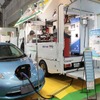 EV用の移動式充電器