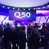インフィニティ Q50発表のようす（デトロイトモーターショー13）