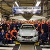 累計生産500万台を達成したボルボカーズのベルギー・ヘント工場