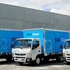 オーストラリアStarTrack社に納入される小型トラック　新型「キャンター」