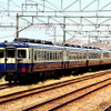 グリーン車となる7号車は写真奥（新津）