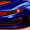 キア オプティマ ハイブリッドのスーパーマン仕様