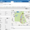 GARMINコネクトでトレーニングのデータを表示。見やすく分かりやすいレイアウトだ。