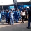 東海ゴム、中国生産拠点での労働スト（動画キャプチャ）