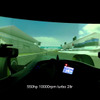 来季マシンSF14のシミュレーションテスト。