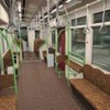 新型超低床車両1000形内装イメージ