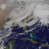 気象衛星GOES-13の撮影した冬の嵐