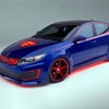 キア オプティマ ハイブリッドのスーパーマン仕様