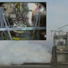 J-2Xロケット・エンジンのテスト（動画キャプチャ）