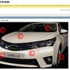 『the car lounge』に掲載された北米向け次期トヨタカローラのスクープ写真