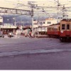 浜大津駅付近を走行する260型（昭和56年ごろ）