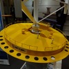 ダリウス型の風車は低重心構造となっており、荒波にも強い。