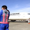 JAL ひなまつりフライト（2013年3月3日 羽田空港）