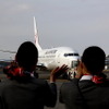 JAL ひなまつりフライト（2013年3月3日 羽田空港）