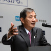 副都心線・東横線相直記念式典での東急・野本社長