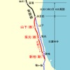 運休中の常磐線相馬～浜吉田間。一部の区間はルートを変更した上で運転の再開を目指す。