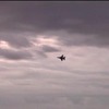 F-16のデモンストレーション飛行（動画キャプチャ）