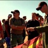 F-16のデモンストレーション飛行（動画キャプチャ）