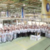 累計生産500万基目の1.3マルチジェットがラインオフしたフィアットのポーランドエンジン工場