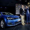 2013ワールドカーオブザイヤーを受賞した新型VWゴルフ（ニューヨークモーターショー13）