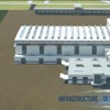 A320組み立てラインの3Dイメージ（動画キャプチャ）