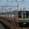 今年の「ほくそう春まつり号」で使用される9000形。北総線小室以北の線路施設を保有する千葉ニュータウン鉄道が所有している。
