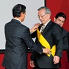 「アギラ・アステカ勲章」叙勲セレモニー