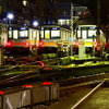 東京メトロ銀座線の上野検車区。