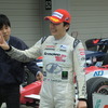 山本尚貴の追撃に耐え、最終的に2位でフィニッシュした松田次生。